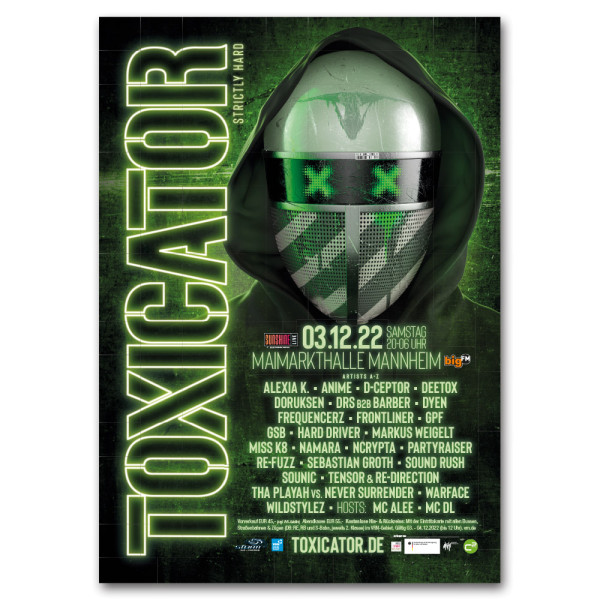 TOXICATOR 2022 | Poster