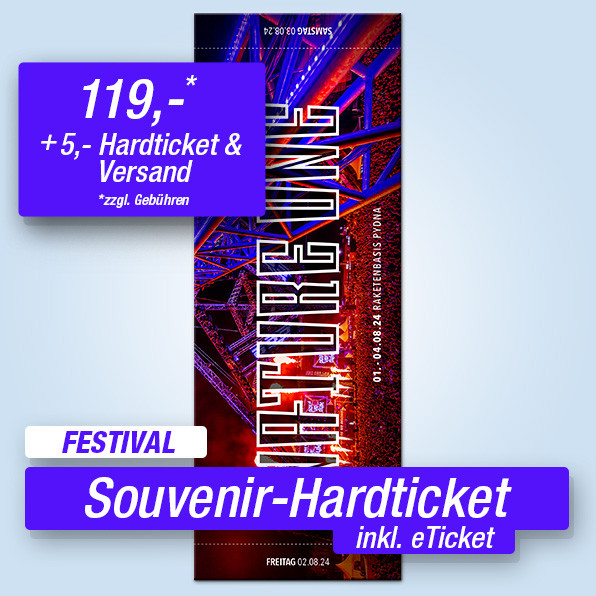 NATURE ONE 2024 | Festival-eTicket (inkl. Souvenir-Hardticket)