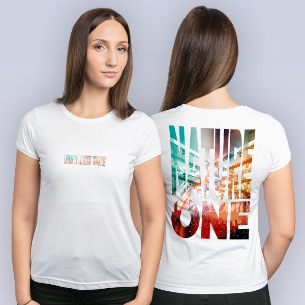 NATURE ONE | Shirt | Girl | weiß